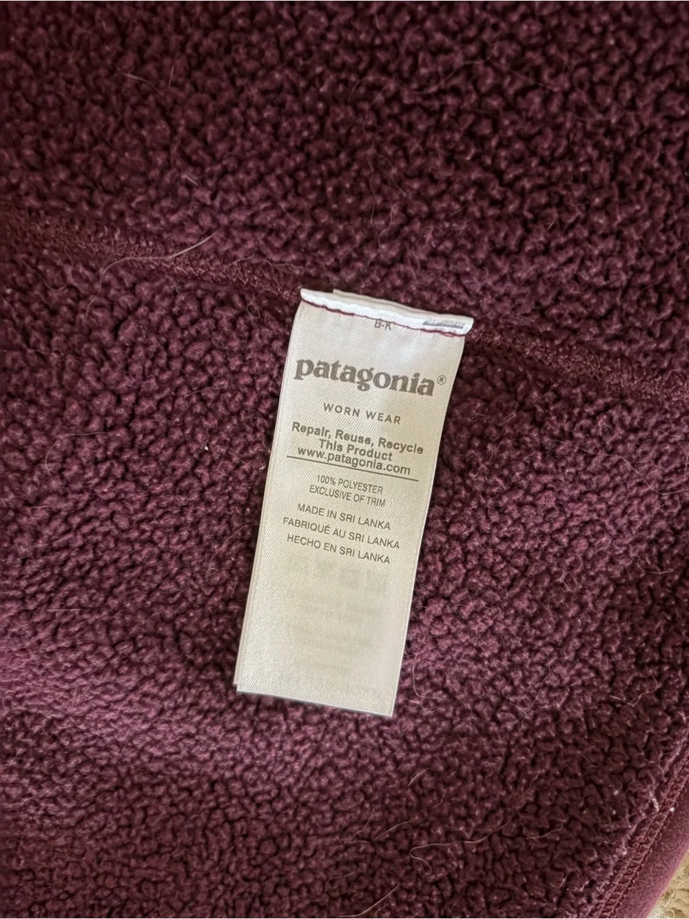 Men Patagonia top - small